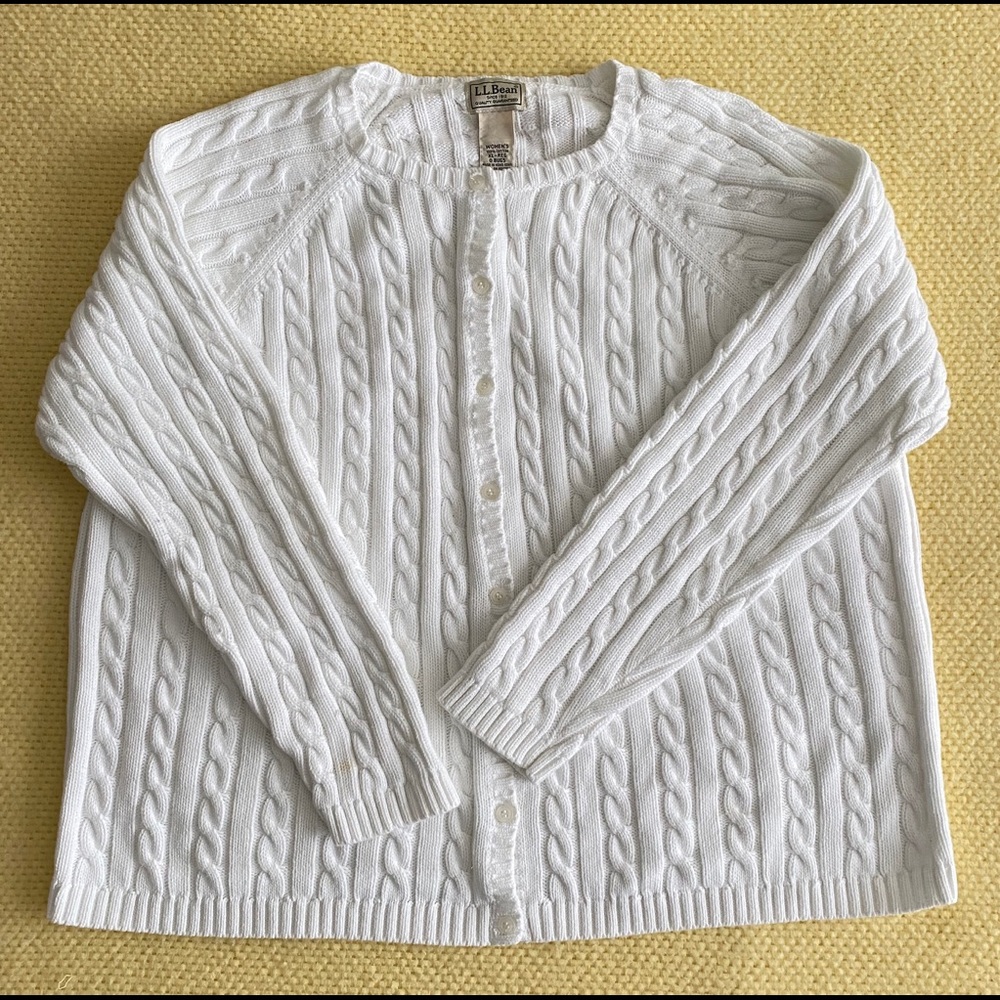LL BEAN 100% Cotton Sweater